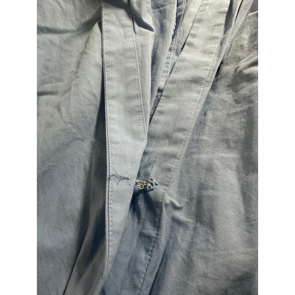 NWT Anthropologie The Somerset Poplin Romper Blue Size XL - Picture 6 of 11